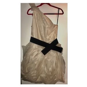 Vera Wang White Collection cocktail dress